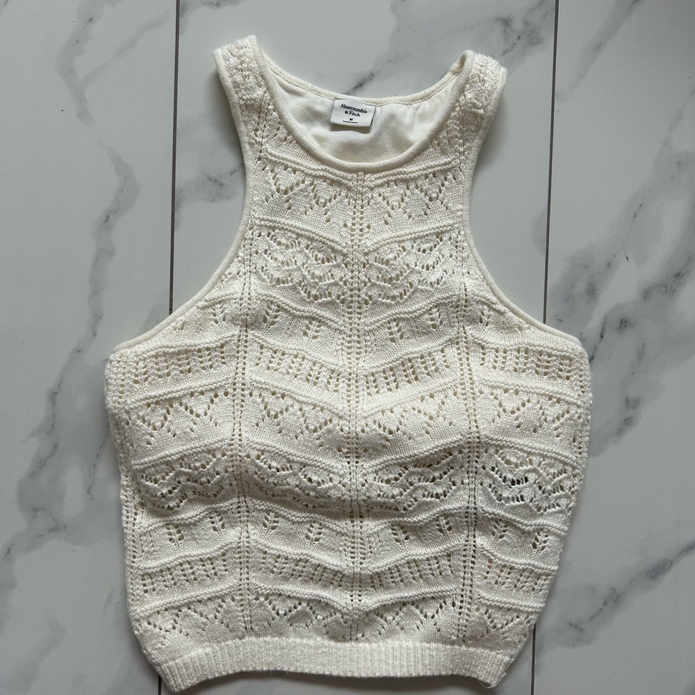 Abercrombie & fitch crochet top